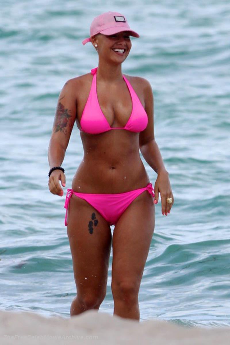 Naked amber rose completely Amber Rose